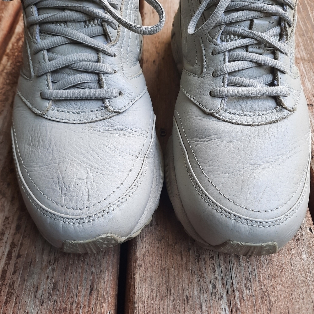 Brooks Addiction Walking Shoes Bone Leather Orthopedic Comfort Shoes Size 9 Wide - Picture 8 of 15